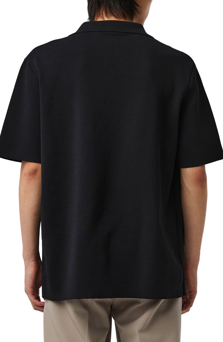 AlphaTauri Fanoa Short Sleeve Button-Up Knit Shirt, Alternate, color, 