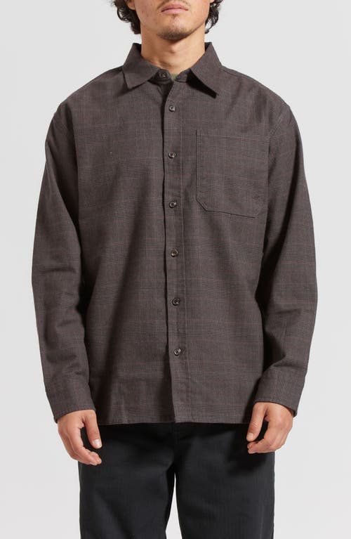 Brixton Selden Overshirt in Mixed Tweed 