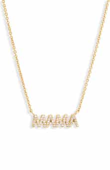 Sunshine Mama Pendant Necklace