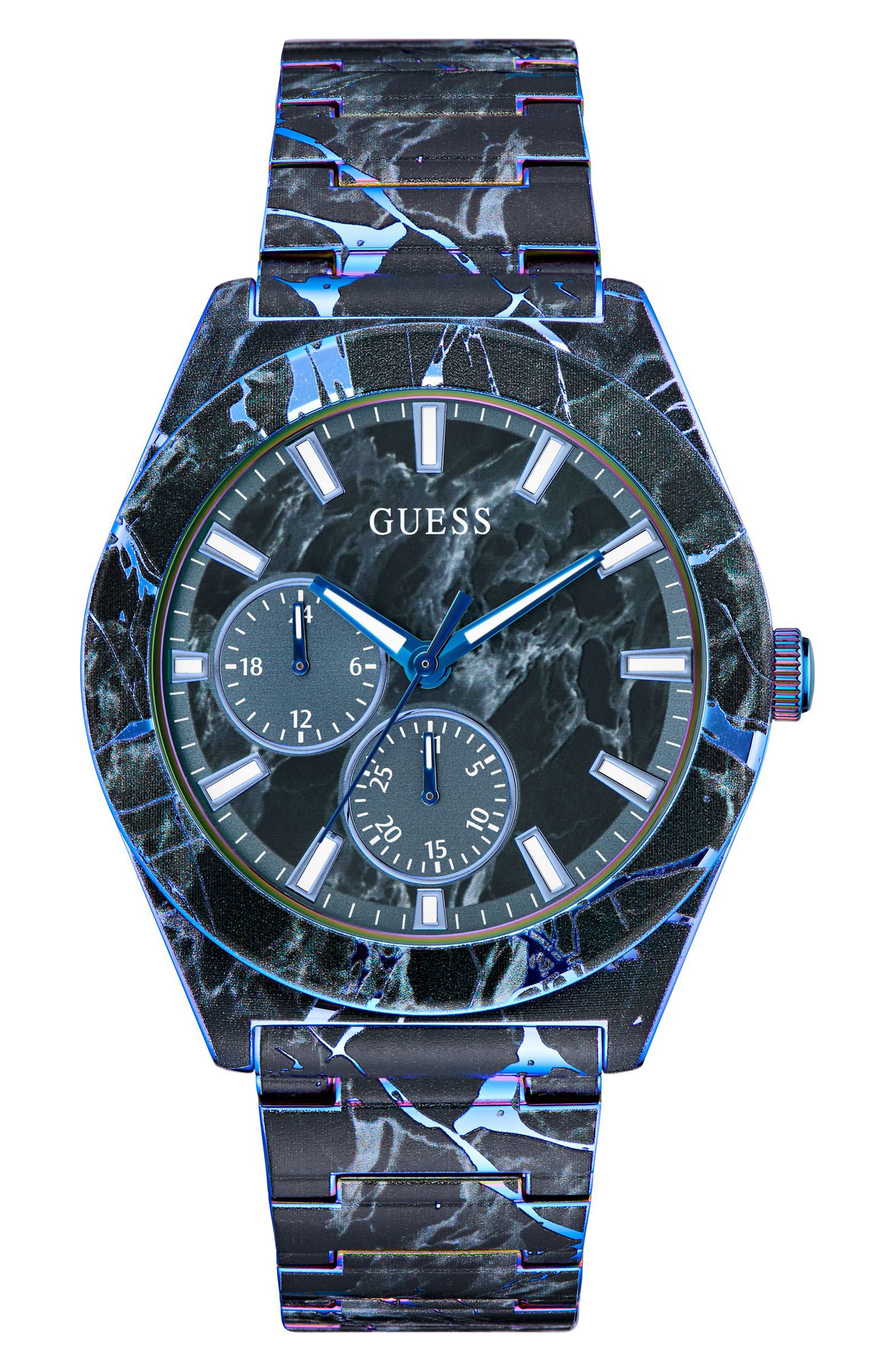BLACK/ BLUE MARBLE