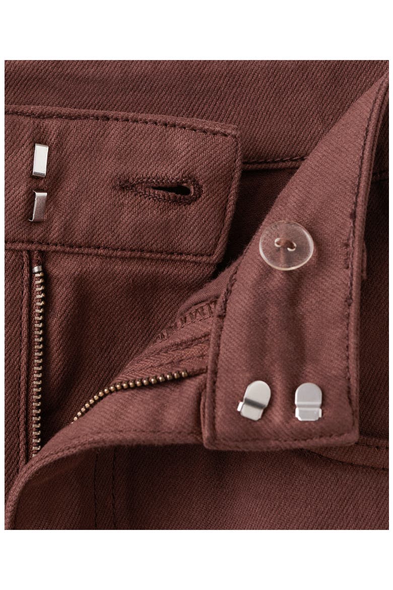 Mid Rise Balloon Jeans, Alternate, color, BURNT ORANGE