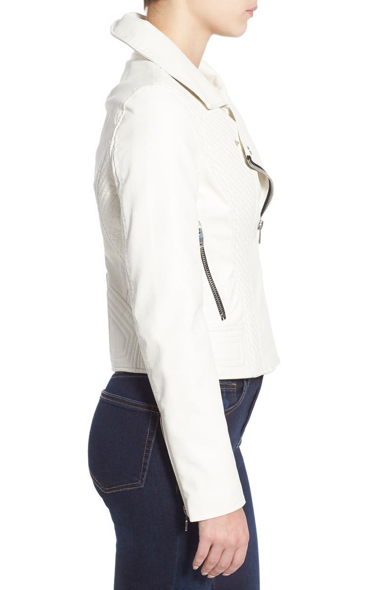 BLANKNYC 'Doctor' Faux Leather Moto Jacket, Alternate, color, 