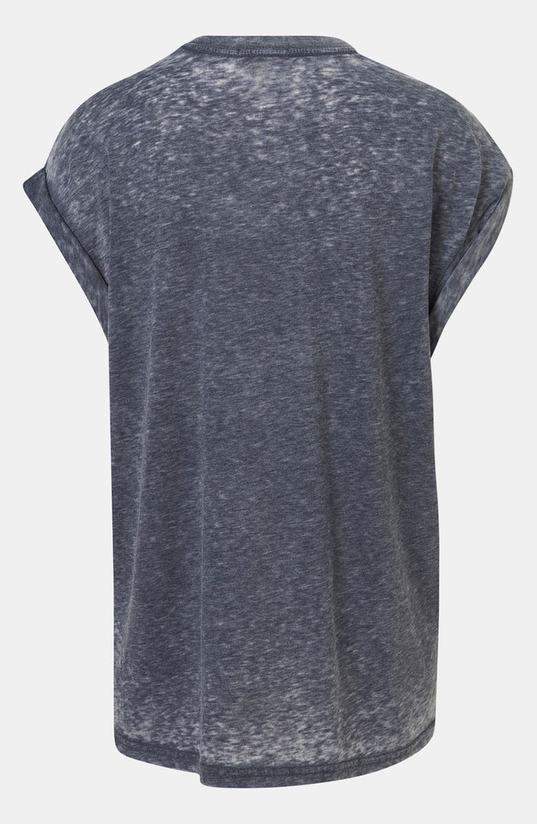 Topshop Oversized Burnout Tee, Alternate, color, 