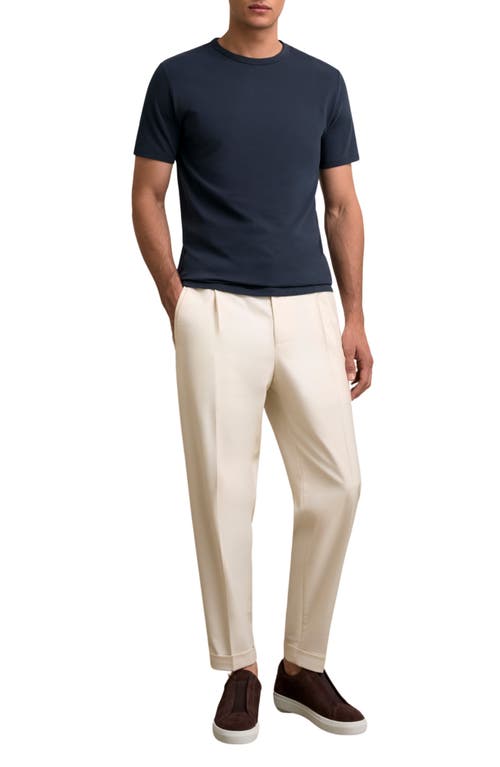 Reiss Joe Stretch Cotton T-shirt In Blue