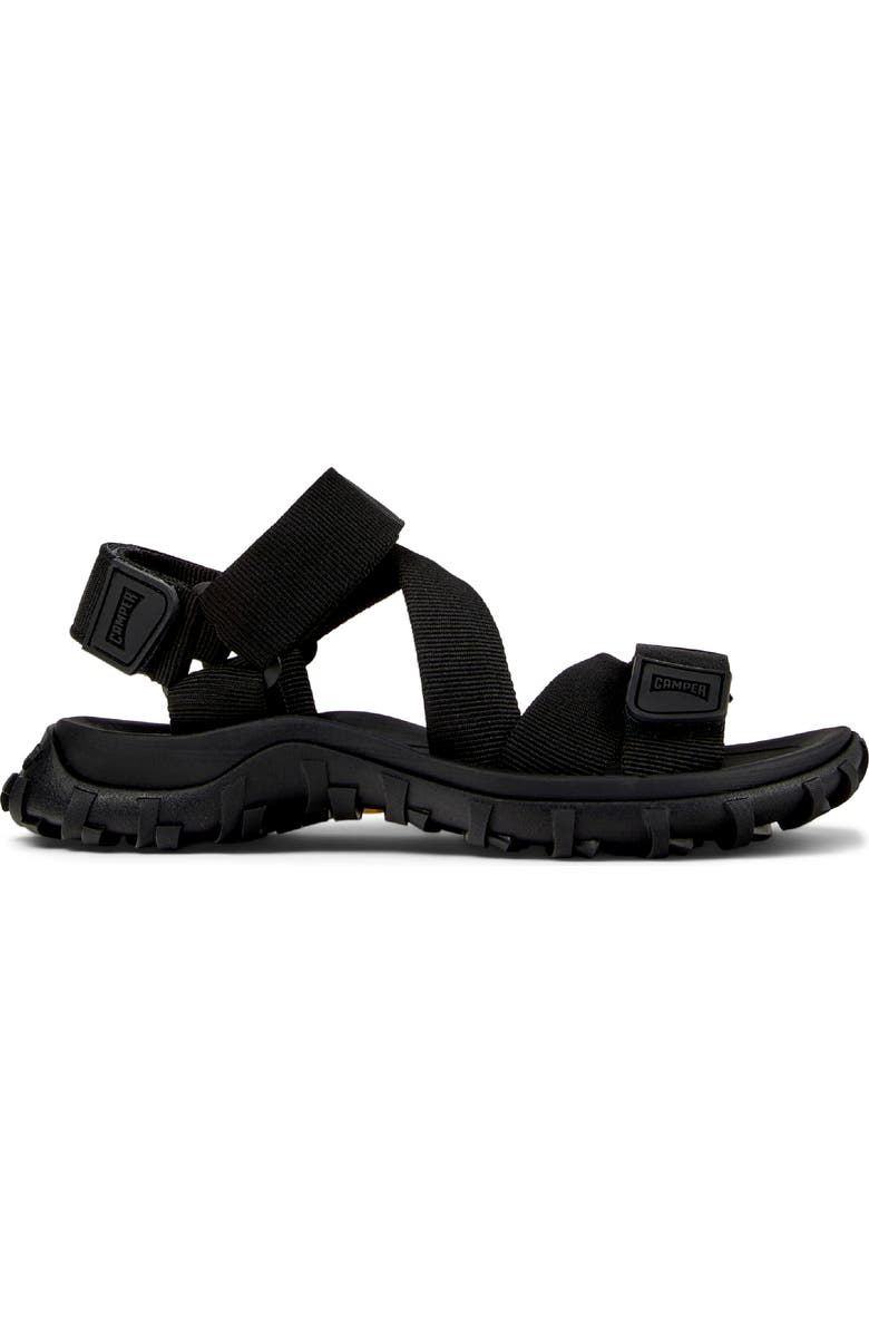 Camper Drift Trail Sandal, Alternate, color, Black
