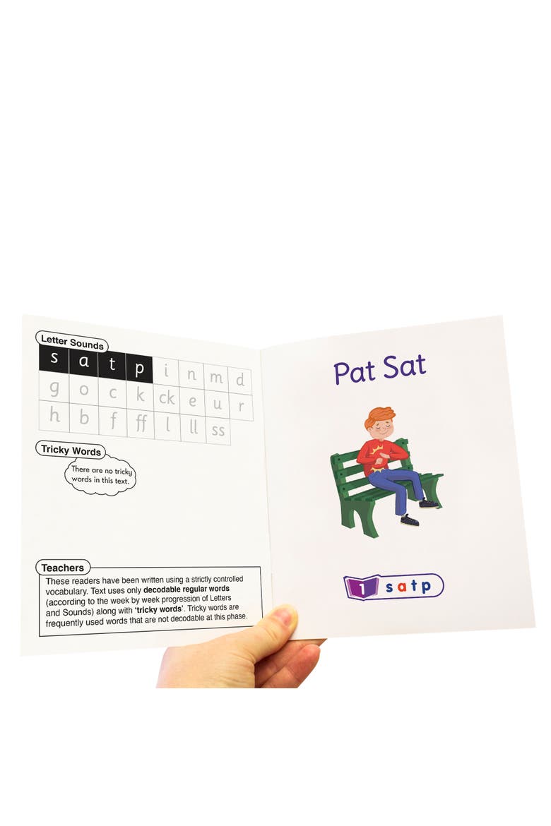Letters & Sounds Phase 2 Set 2 Fiction Educational Learning Set, Alternate, color, Multicolored