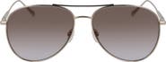 Longchamp 59mm Classic Aviator Gradient Sunglasses
