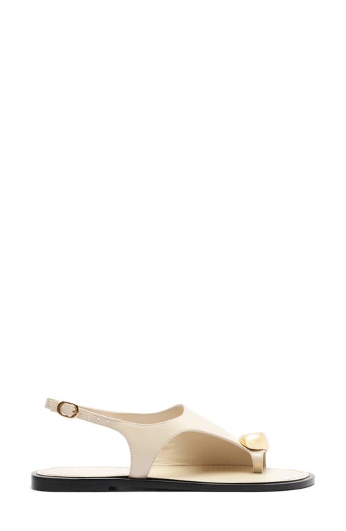 Arezzo Freya Slingback Sandal In Brown