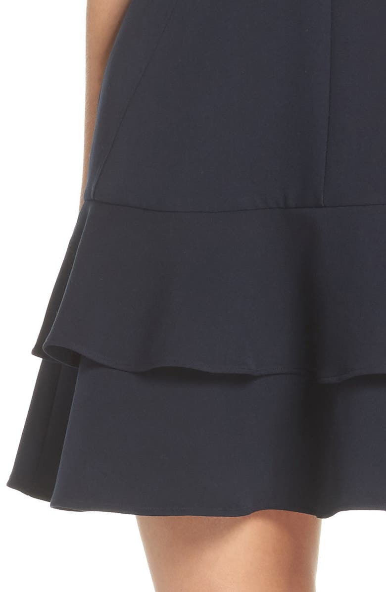 Adelyn Rae Lavinia Fit & Flare Dress, Alternate, color, 