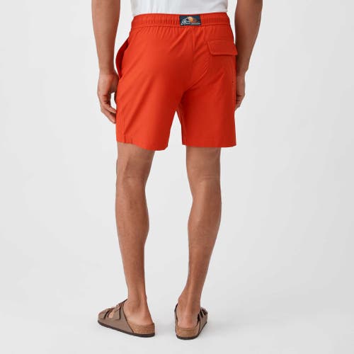 Shop Surfside Supply Co. Jimmy 6.5" Retro Volley In Pompeian Red