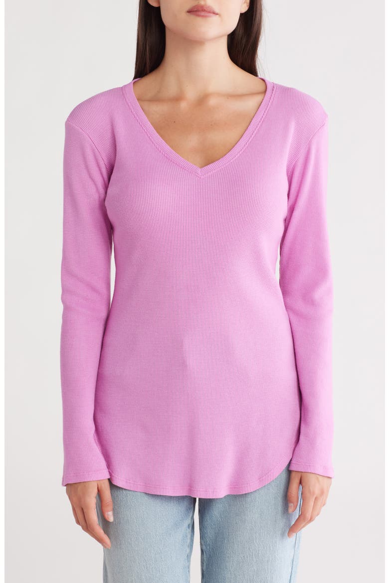 Basic Stretch Modal T-Shirt, Main, color, LAVENDAR