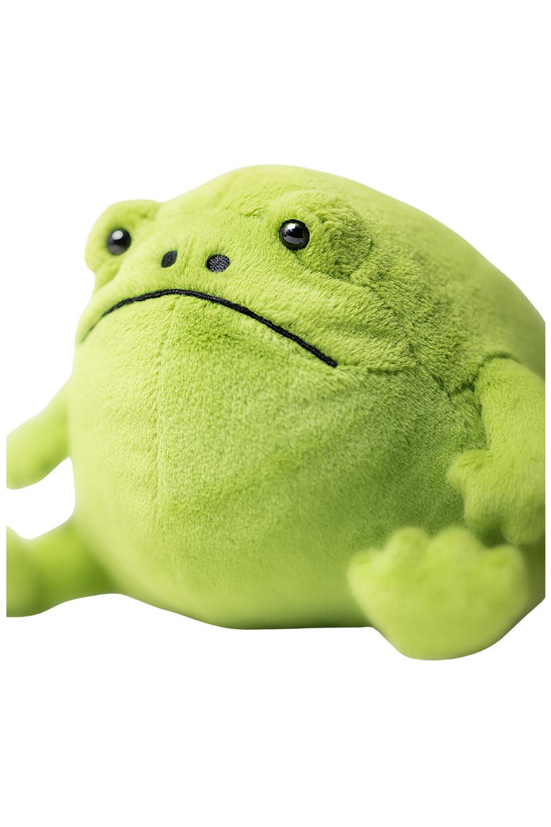 5-Inch Ricky Rain Frog Stuffed Animal, Alternate, color, GREEN