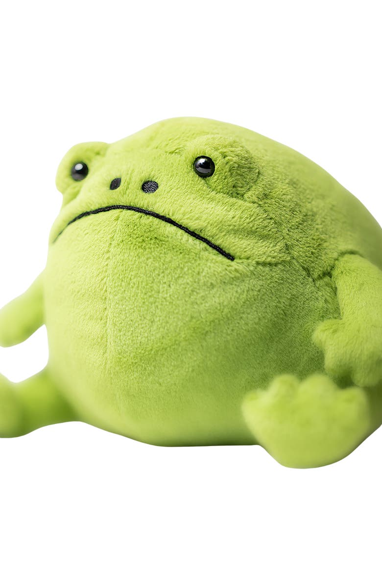 Jellycat 5-Inch Ricky Rain Frog Stuffed Animal, Alternate, color, Green