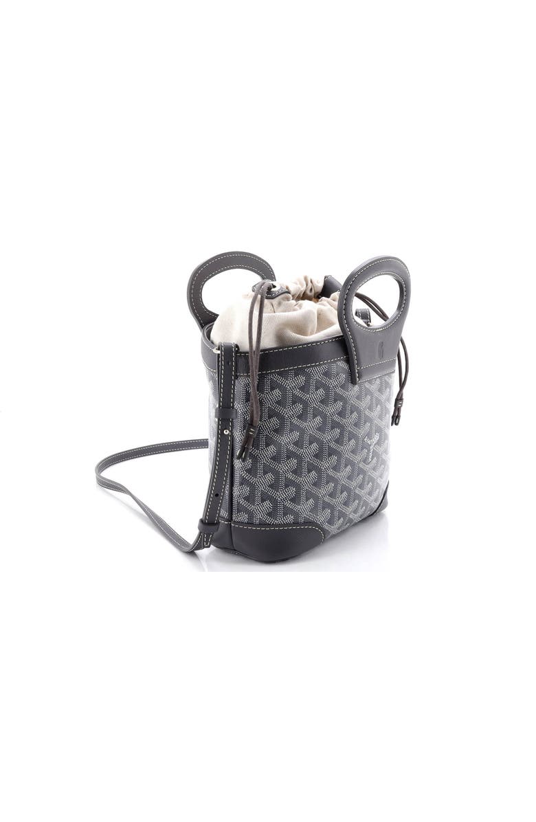 Pre-Owned Goyard Beluga Bag Coated Canvas Mini, Alternate, color, Gray