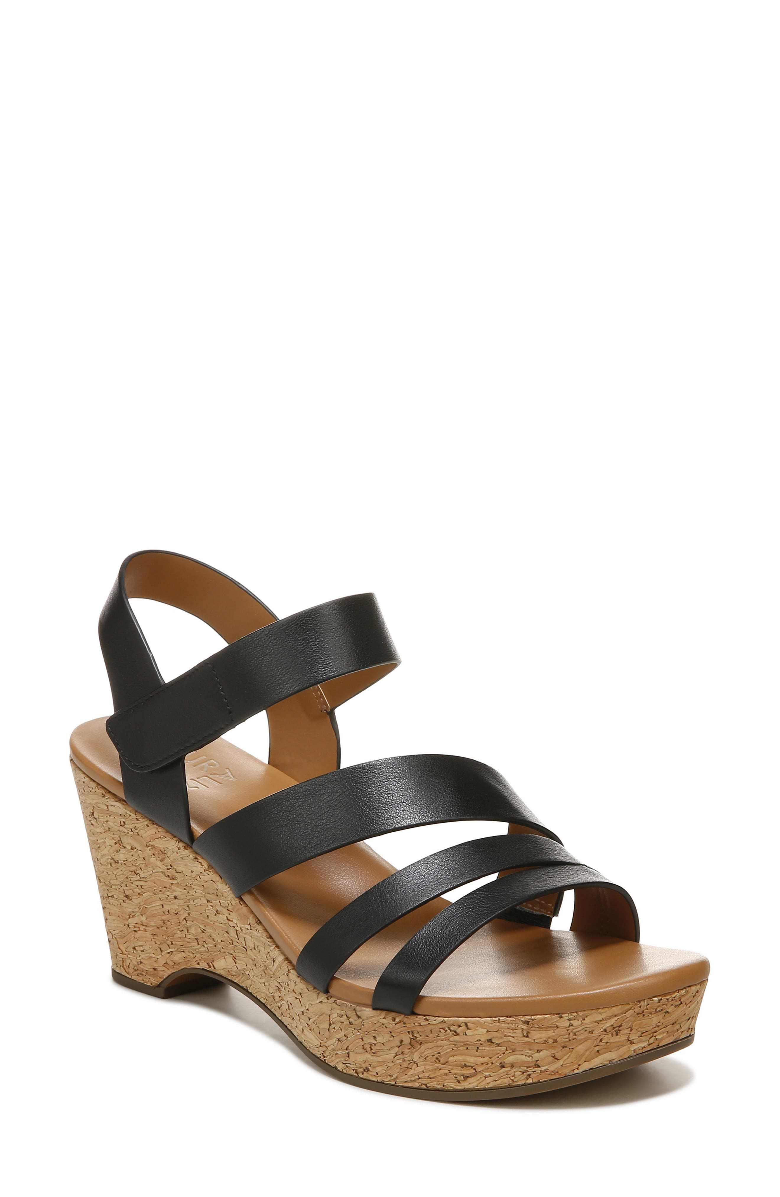 Naturalizer Cynthia Platform Wedge Sandal, Main, color, 
