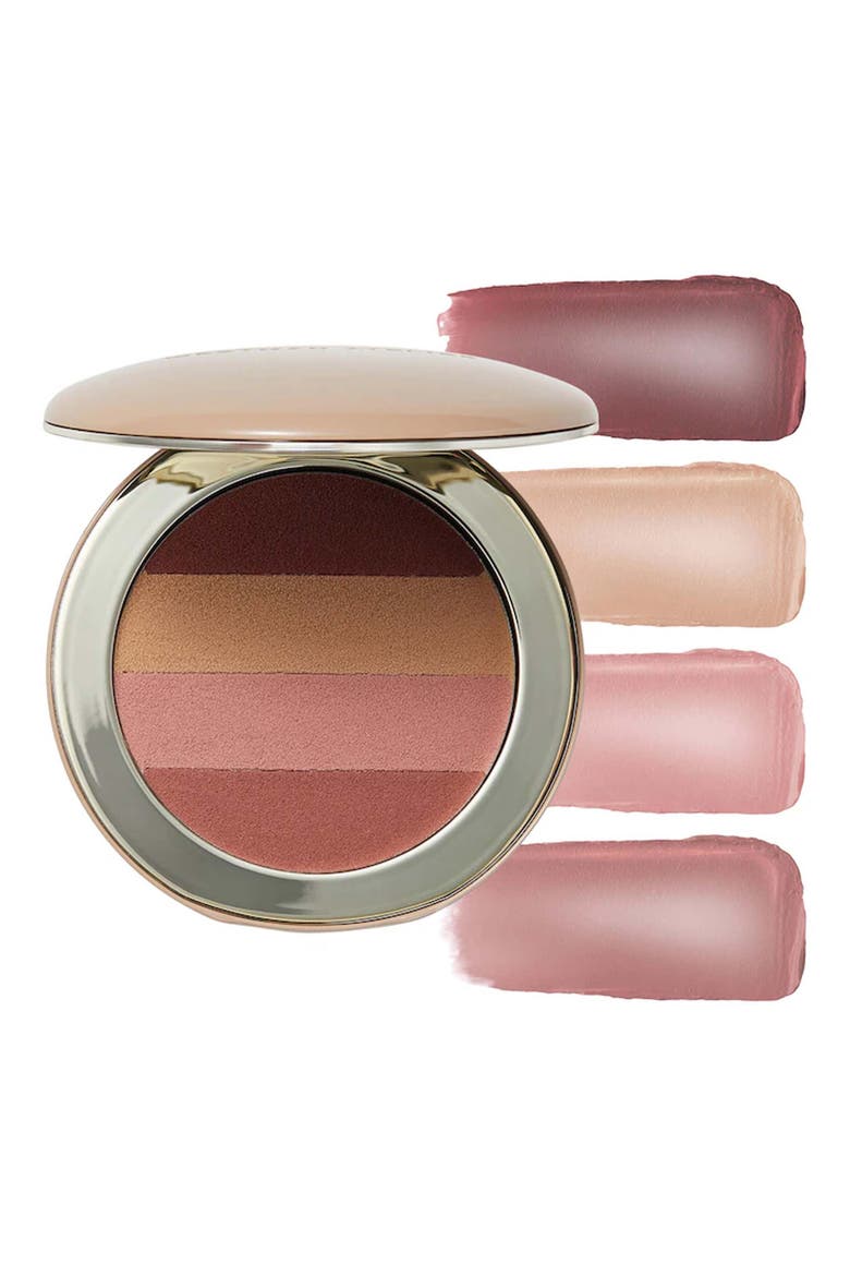 Lip Suede Lipstick Palette, Main, color, LES NUDES