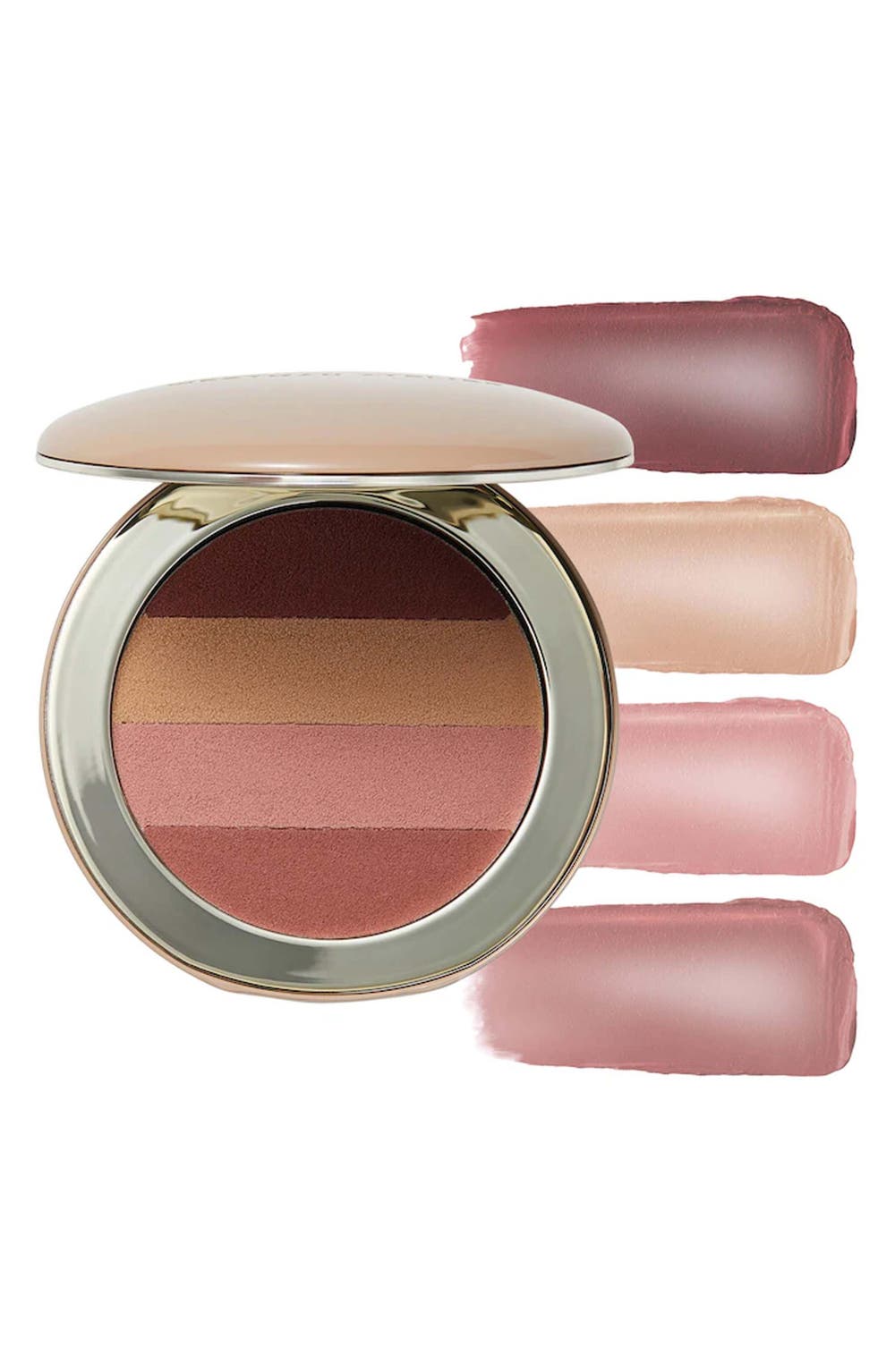 Lip Suede Lipstick Palette, color, LES NUDES