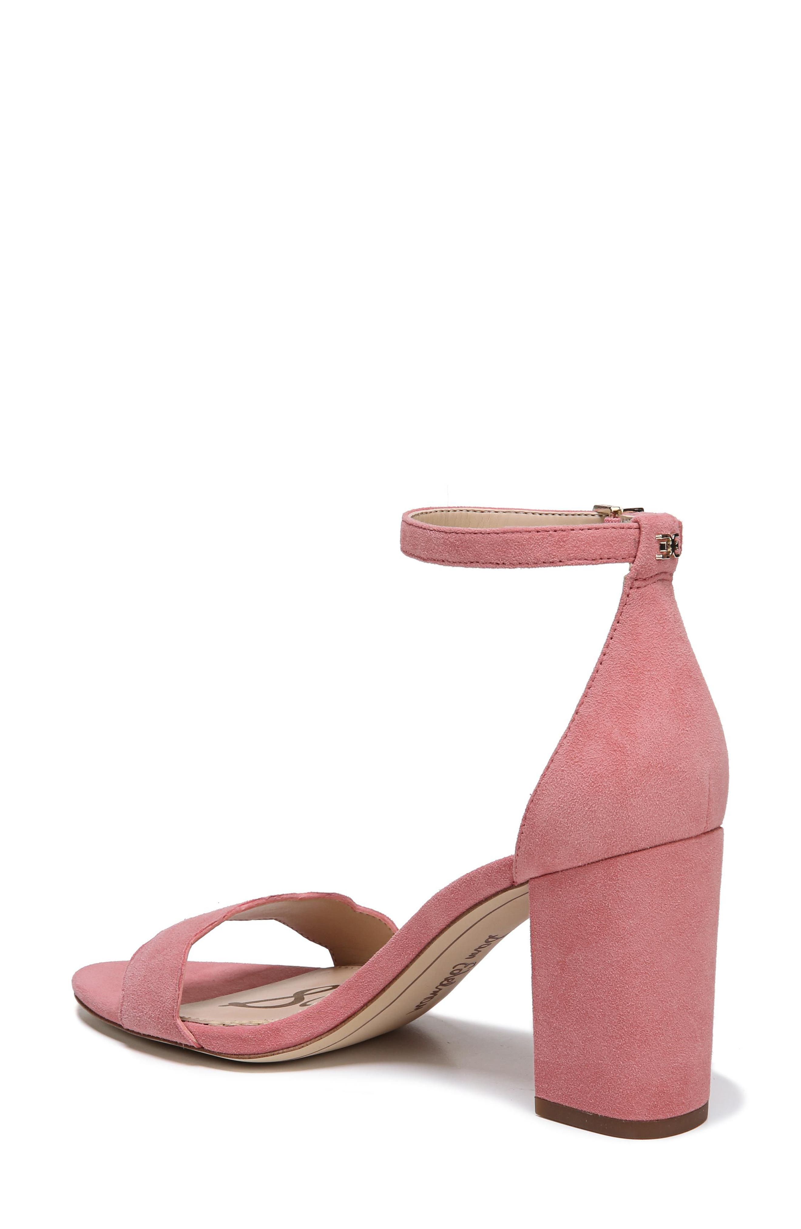 Odila Sandal, Alternate, color, PINK LEMONADE SUEDE