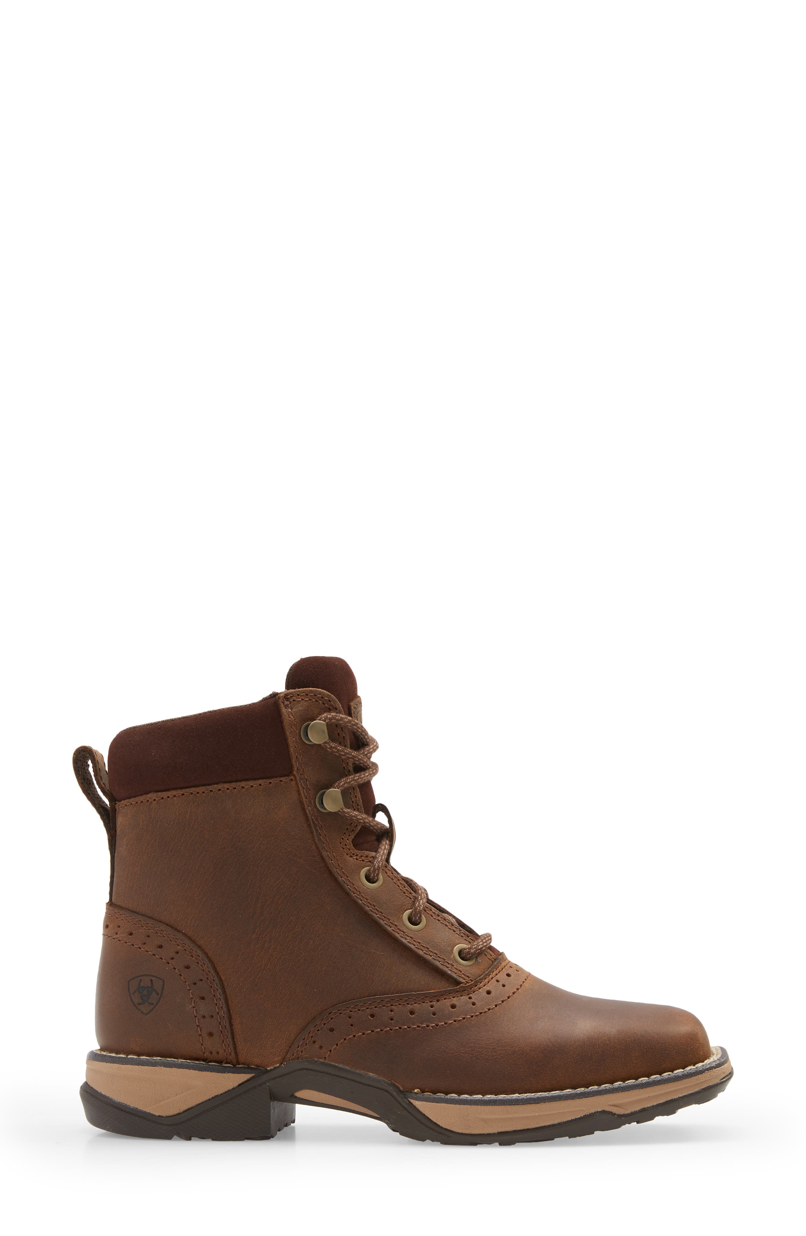 Anthem Lace-Up Boot, Alternate, color, DISTRESSED BROWN