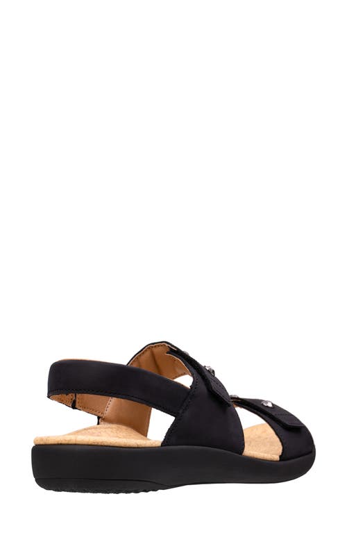 Revitalign Terra Slingback Sandal In Black