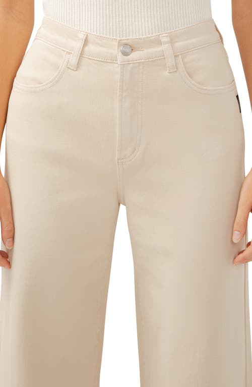Shop Silver Jeans Co. Highly Desirable High Waist Ultra Wide Leg Jeans In Sand