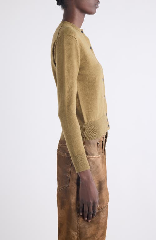 Isabel Marant Étoile Mona Cardigan In Yellow