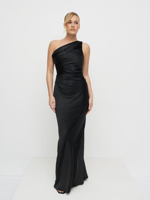 Juliet Ruched Maxi Bridesmaid Dress