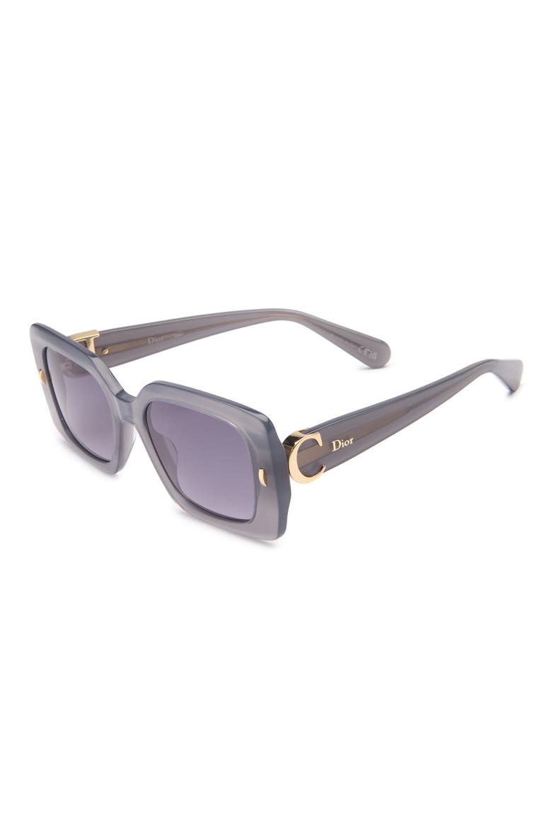 Initials S2I Square Sunglasses, Alternate, color, GREY/ GRADIENT SMOKE