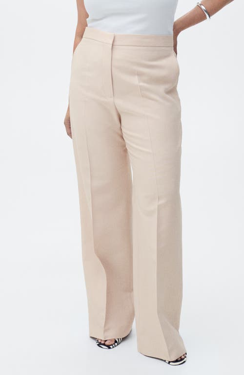 Mango Straight Leg Suit Pants