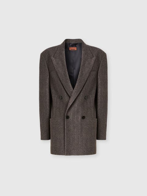 Peak-lapel Blazer