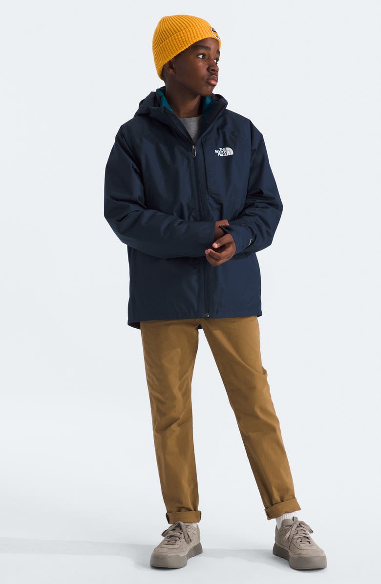 The North Face Kids' Perrito 4-in-1 Hooded Jacket, Alternate, color, Summit Navy