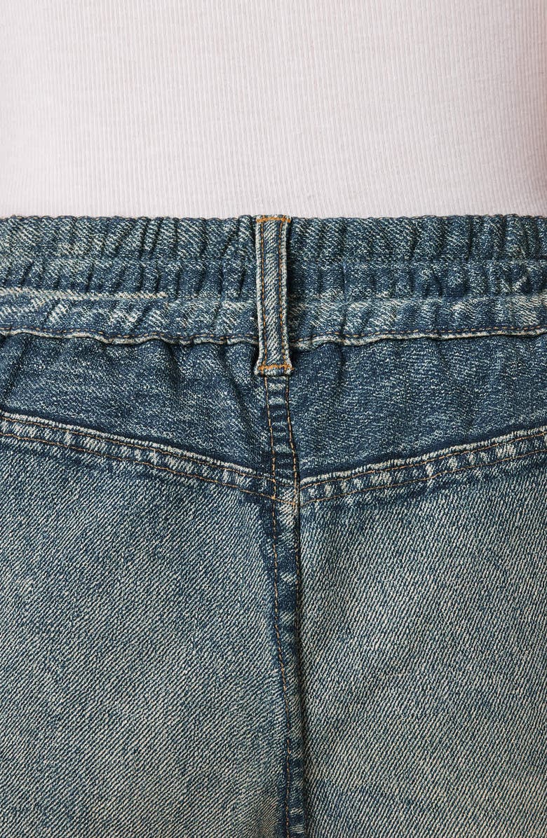 AllSaints Asher Terry Shorts, Alternate, color, Illusion Tint Blue