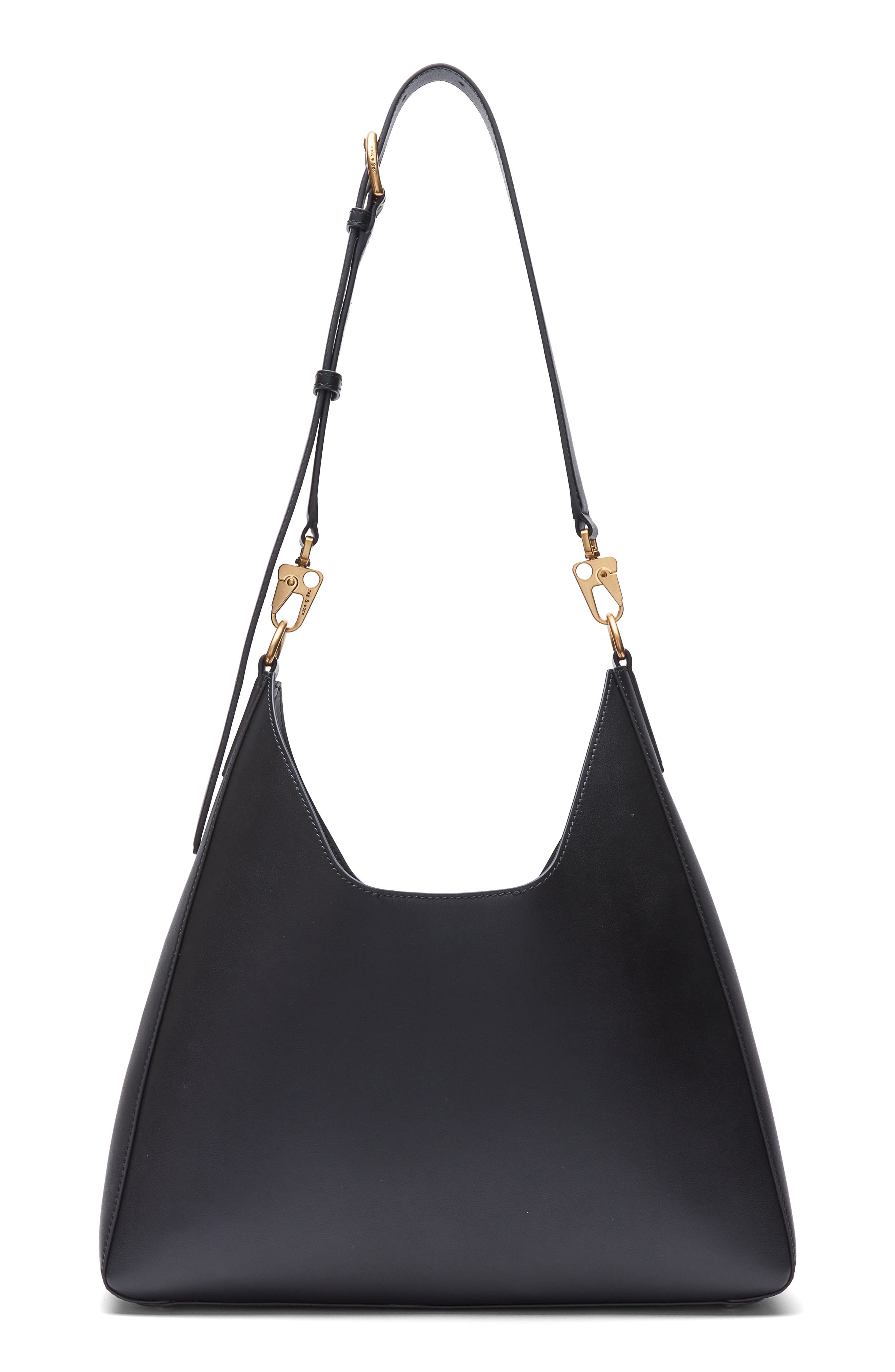 rag & bone Parker Leather Hobo Bag, Alternate, color, 