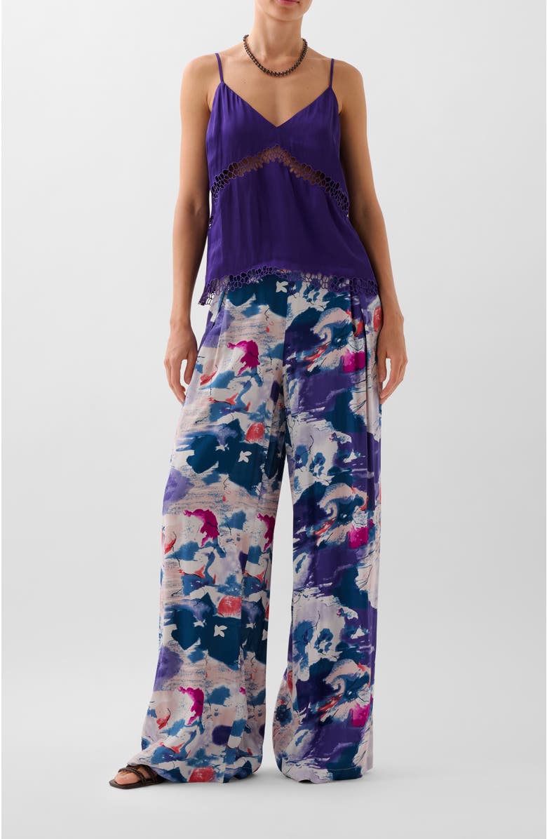 Scalpers Estprint Pant, Alternate, color, Blue