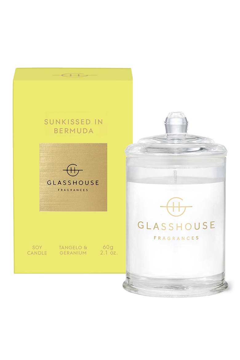 Sunkissed In Bermuda Scented Candle, Main, color, SUNKISSED IN BERMUDA
