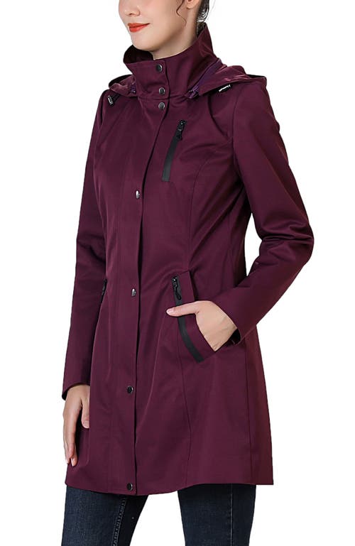 Kimi & Kai Molly Hooded Anorak Jacket In Red