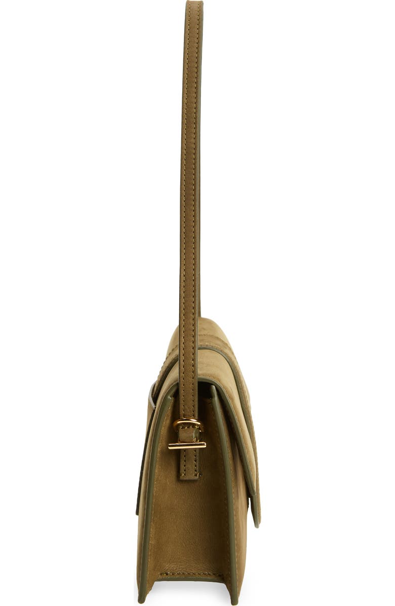 Jacquemus Long Le Bambino Leather Shoulder Bag, Alternate, color,