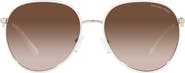Michael Kors Empire 58mm Gradient Aviator Sunglasses