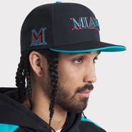 Nike Men's Nike Black Miami Marlins 2025 City Connect Performance Fitted Hat