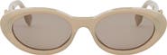 Fendi 'Fendi Diamonds 53mm Oval Sunglasses