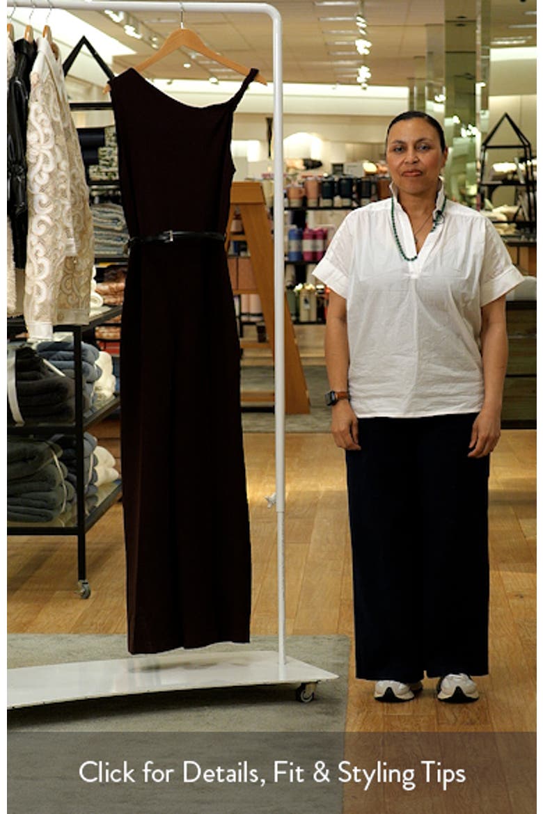 Twist Strap Belted Jumpsuit video