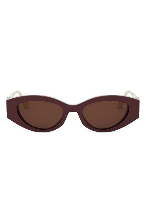 30Montaigne B6I 51mm Oval Sunglasses