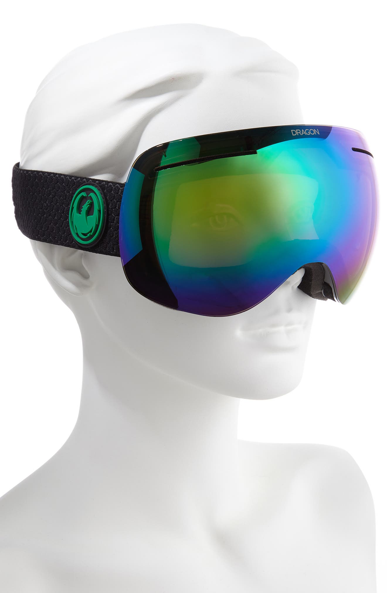thumbnail image 2 of Dragon X1 Reclaimed Frameless Snow Goggles W/ Bonus Lens - Gold Ion, LumaLens Tech 2 of 3