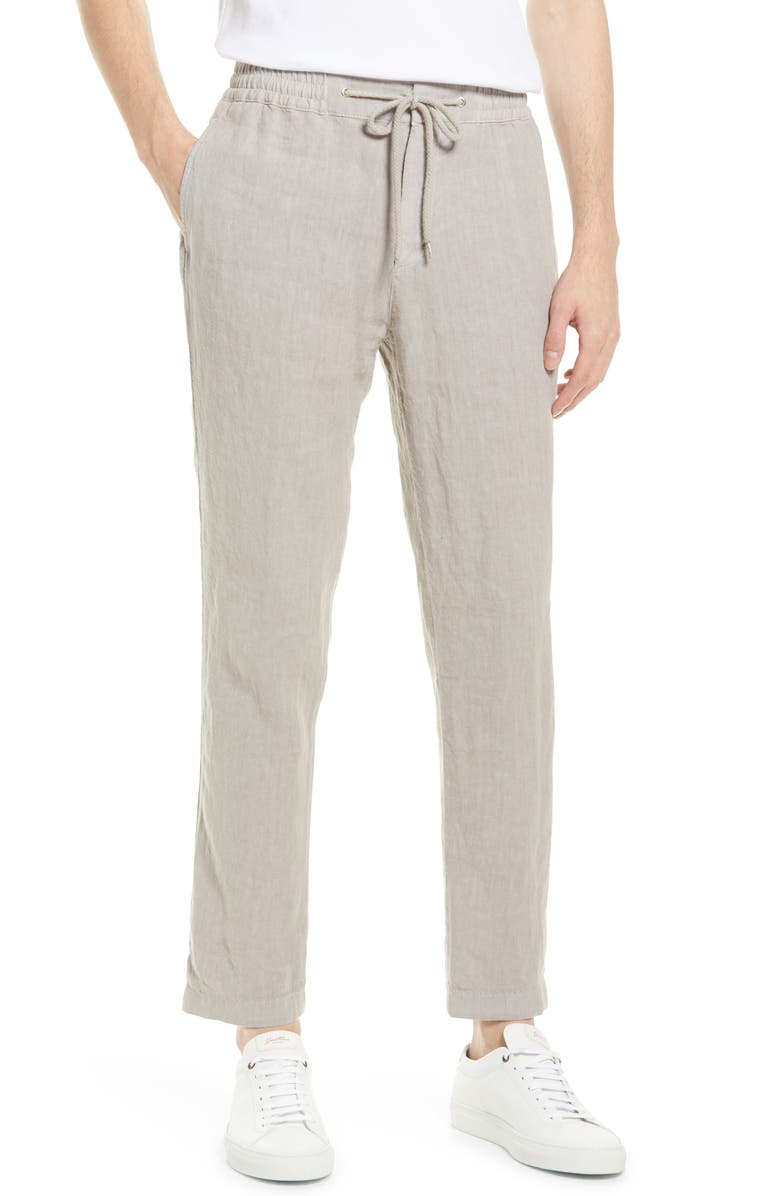 NN07 Seb Men"s Linen Drawstring Pants, Main, color, 