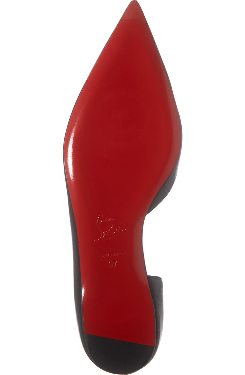 Christian Louboutin Iriza Half d'Orsay Flat, Alternate, color,