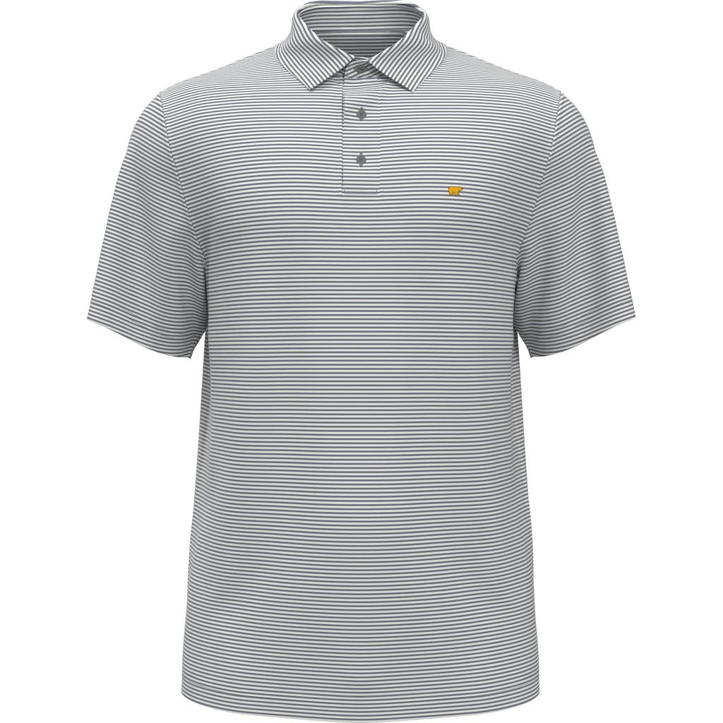 Jack Nicklaus Stripe Golf Polo In Green