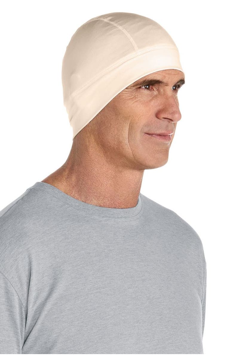 Coolibar UV Skull Cap, UPF 50+ Sun Protection, Hubbard, Alternate, color, Beige