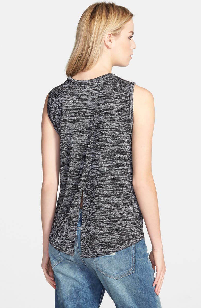rag & bone/JEAN 'Nicole' Split Back Tank, Alternate, color, 