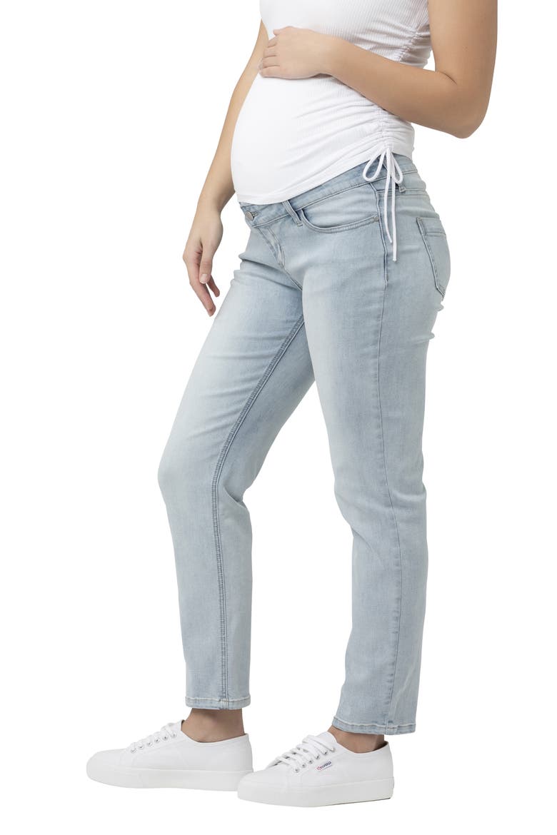 Hunter Over Bump Crop Jean, Alternate, color, CLEAN FADE