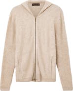 John Varvatos Catherine Cashmere Zip Hoodie